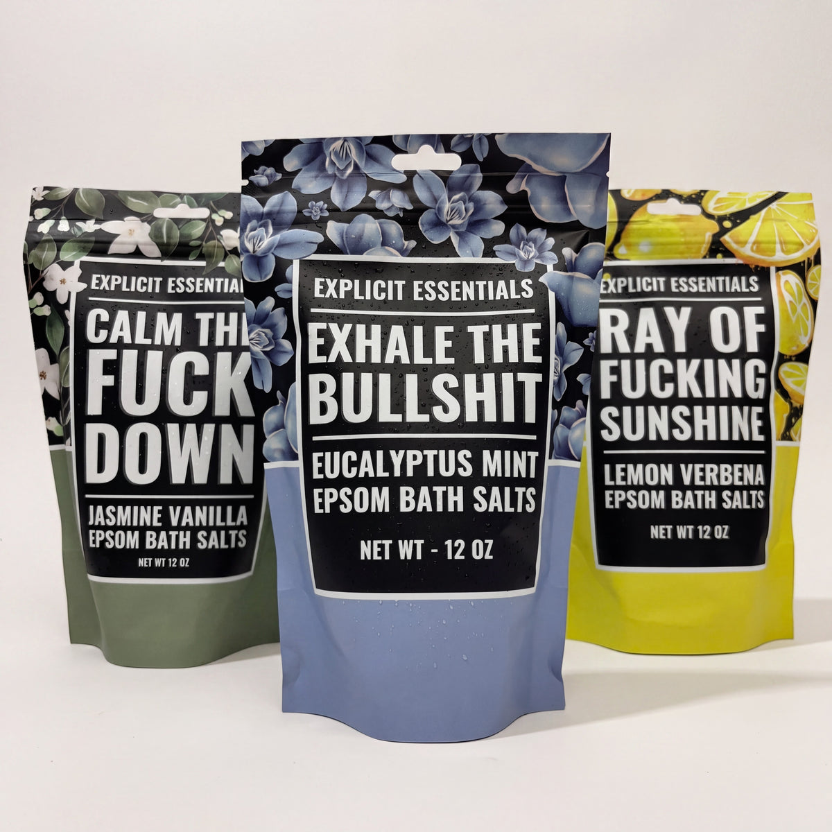 Exhale Bath Salt Gift Set