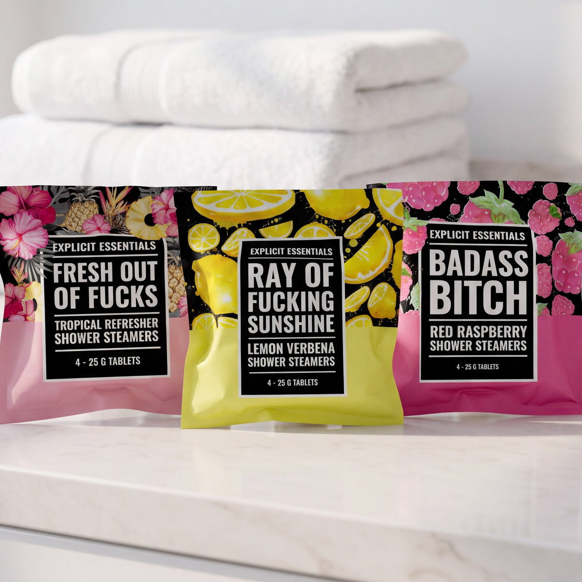 Energizing Shower Steamer Gift Set