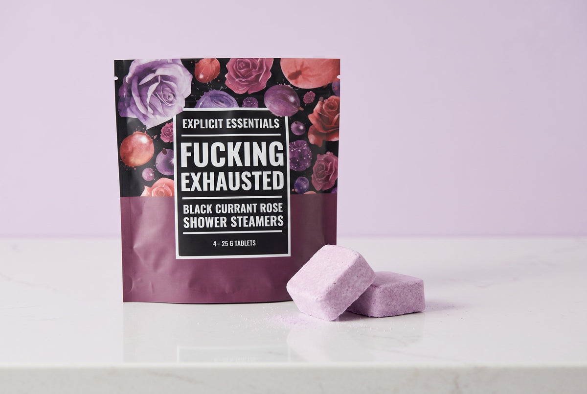 Fucking Exhausted Shower Steamers