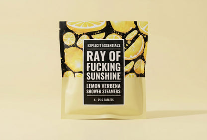 Ray of Fucking Sunshine Shower Steamer