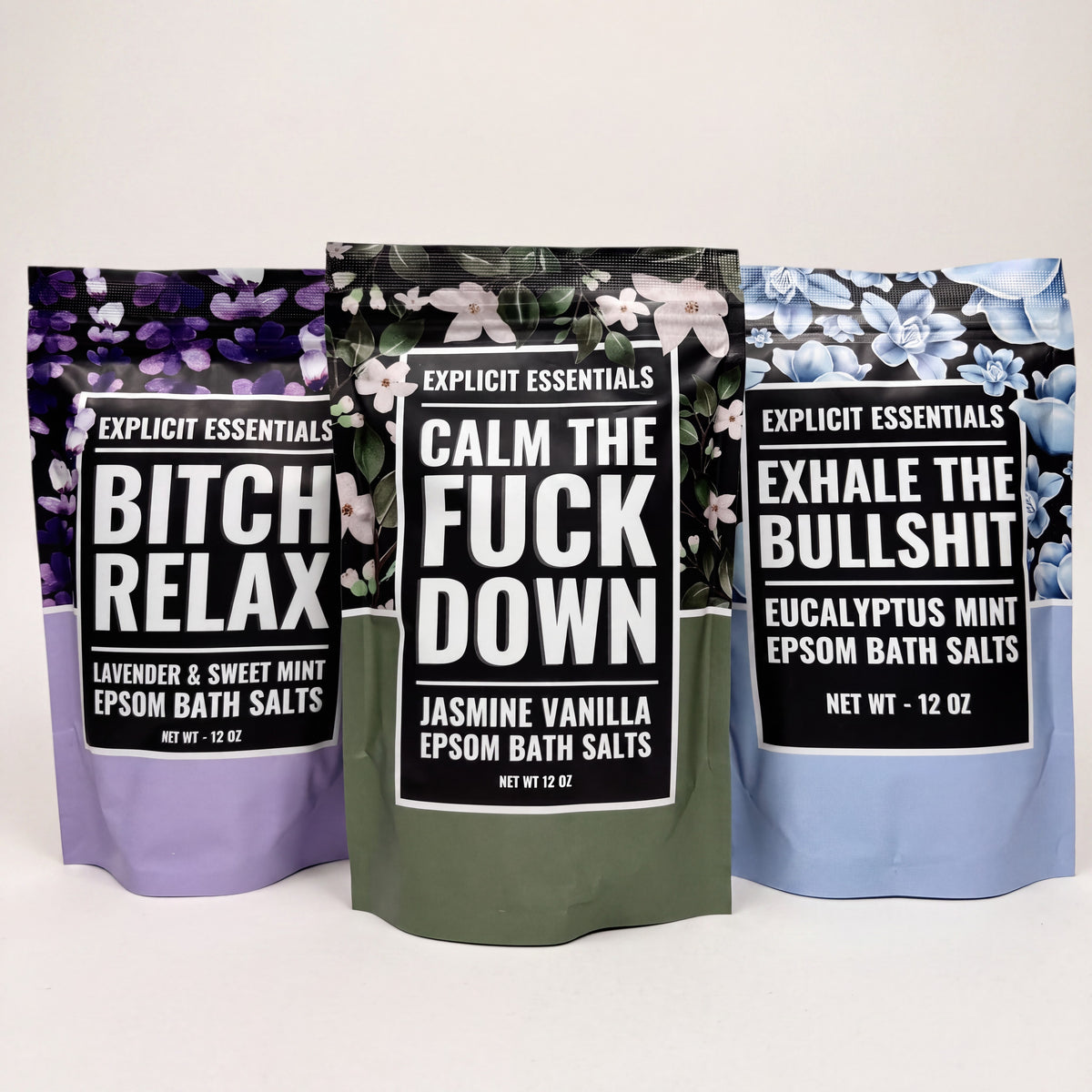 Calming Bath Salt Gift Set