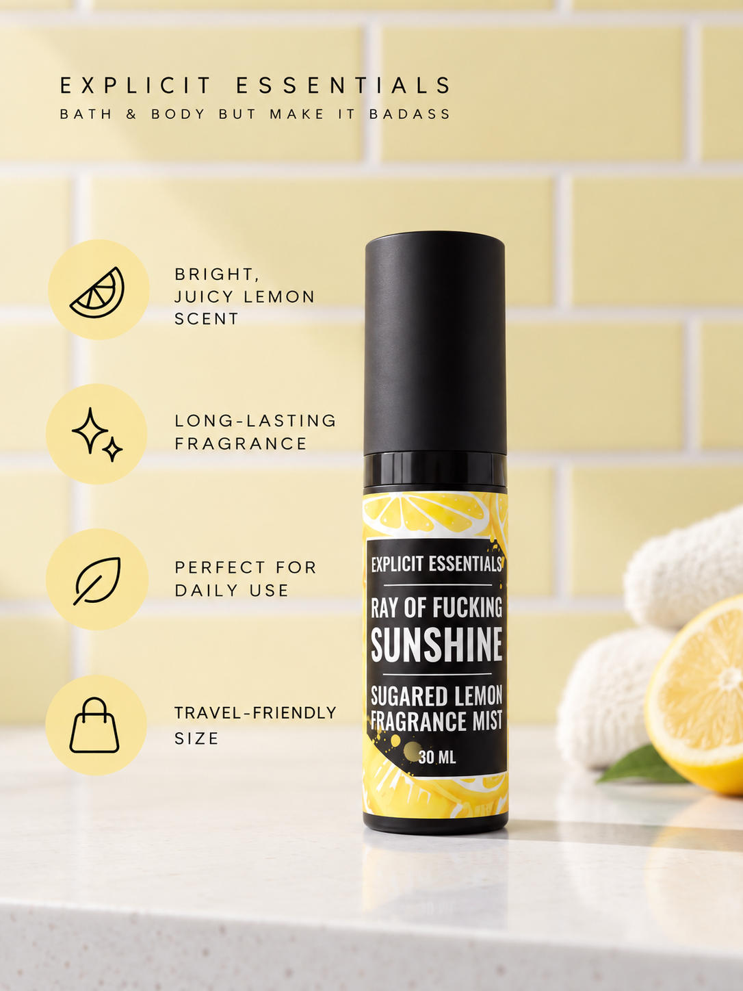 Ray of Fucking Sunshine Fragrance Mist