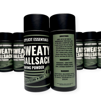 Sweaty Ball Sack Chafing Powder New