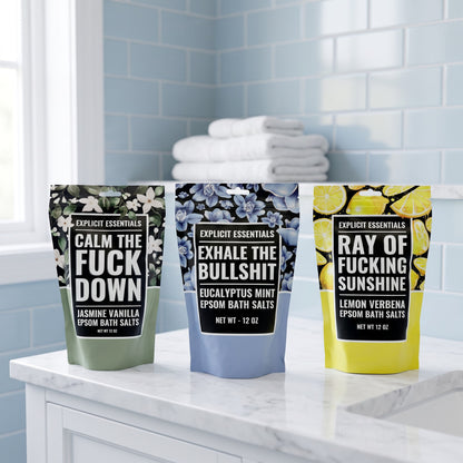 Exhale Bath Salt Gift Set