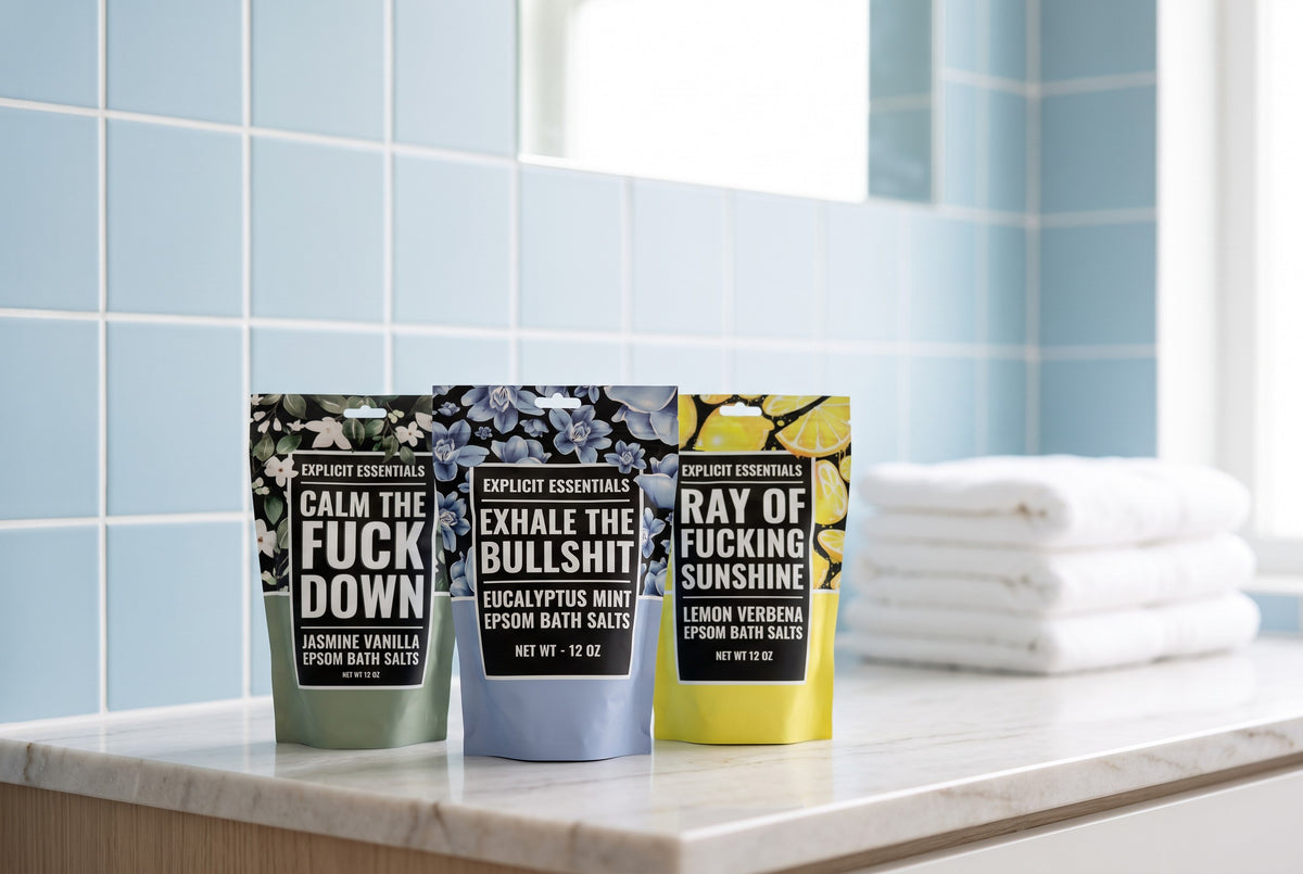Exhale Bath Salt Gift Set