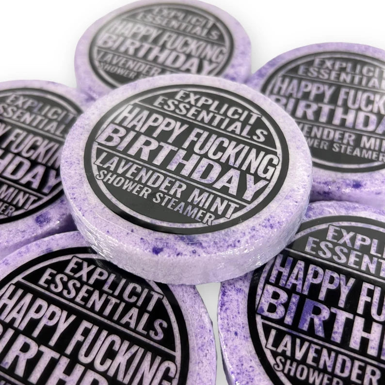 Happy Fucking Birthday Gift Box - Purple