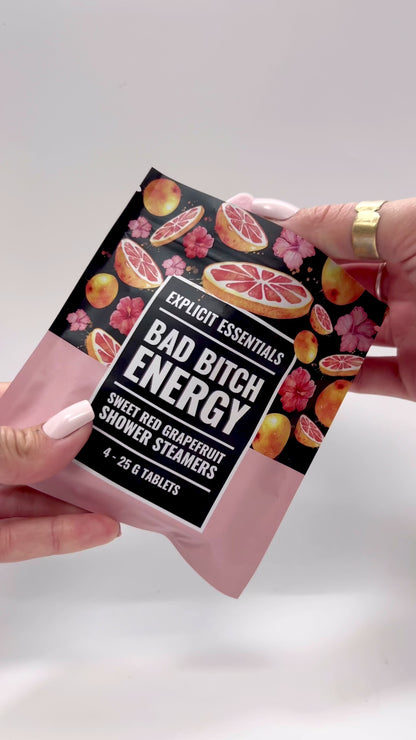 Bad Bitch Energy Shower Steamers