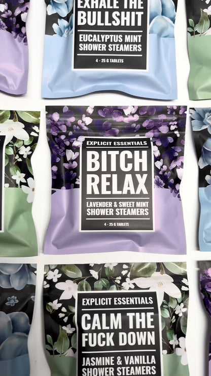 Calming Shower Steamer Gift Set