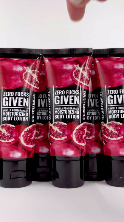 Zero Fucks Given - Mini Lotion