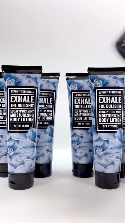 Exhale The Bullshit Mini Lotion