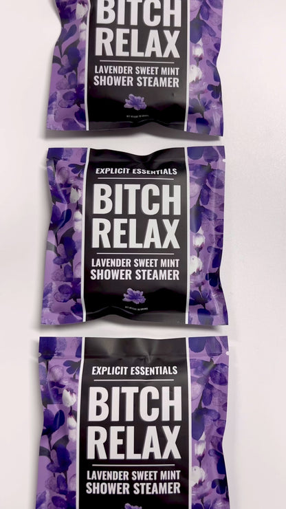 Bitch Relax Shower Puck