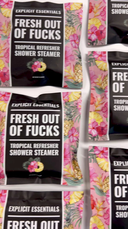 Fresh Outta Fucks Shower Puck