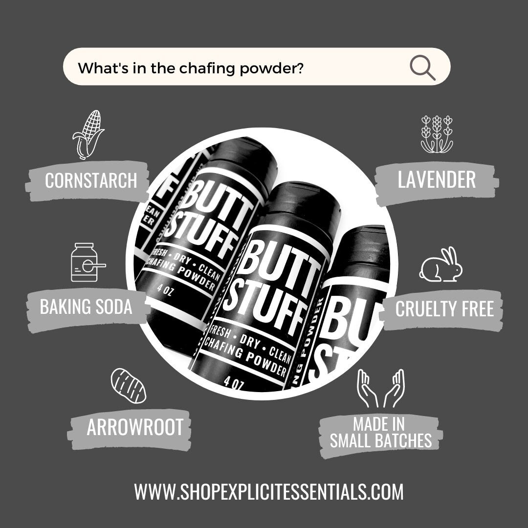 Butt Stuff Chafing Powder