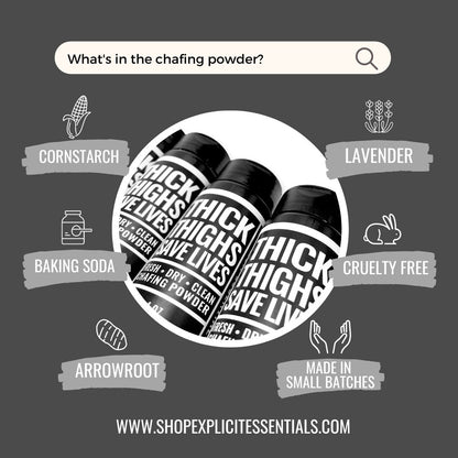 Thick Thighs Save Lives Chafing Powder - Chafing Powders