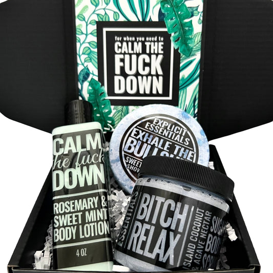 Calm The Fuck Down Gift Box