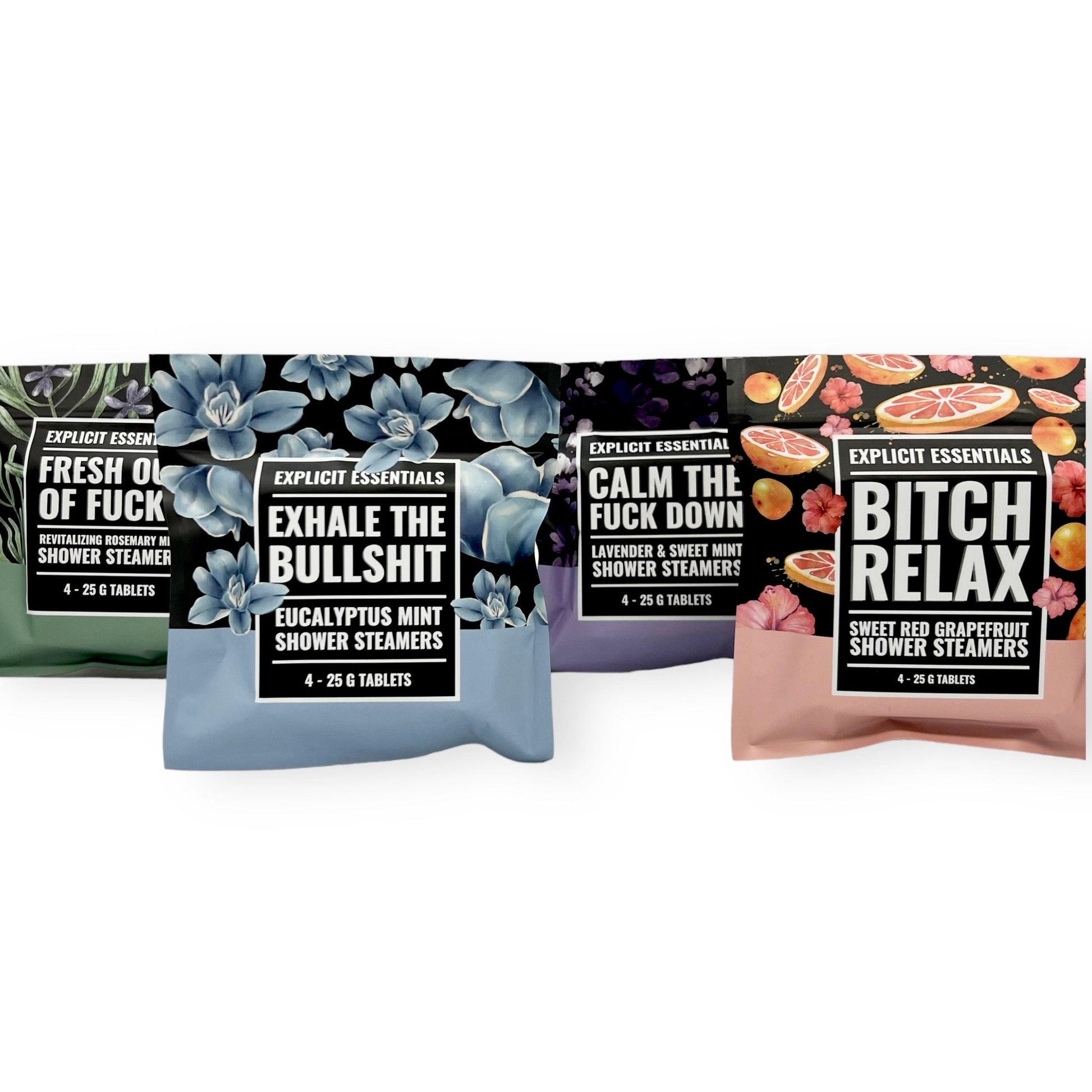 Shower Steamers Gift Set Explicit Essentials